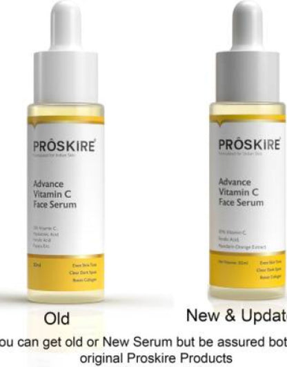 Proskire 10% Advance Vitamin C Serum With Ferulic Acid (Pack of 2)